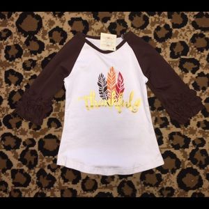 Thankful LS Raglan Tee